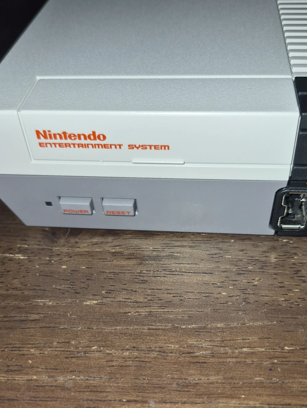 Nintendo Retro Mini Console in White and Black with Red Logo